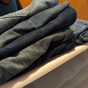 6-pair 🎶🎶 3Levi's, 2 Nautica and 1 Wrangler Men's Relaxed Jeans